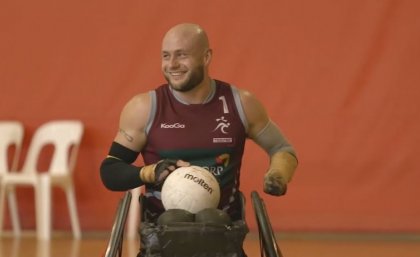 Paralympian Chris Bond.